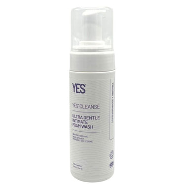 YES Cleanse Intimate Wash-Unfragranced, a luxurious ultra-gentle intimate wash designed for sensitive skin, featuring organic plant actives like Calendula and Aloe Vera.